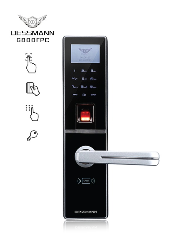 Khóa cửa điện tử Dessmann G800FPC- Đức