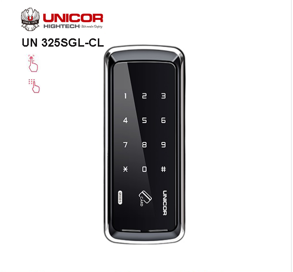 Khóa cửa điện tử Unicor UN 325SGL-CL