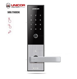 Khóa cửa điện tử Unicor M6700BK