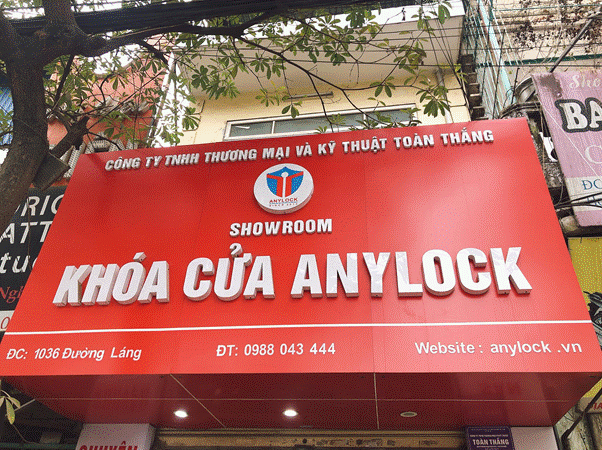 Địa chỉ tại 1036 Đường Láng