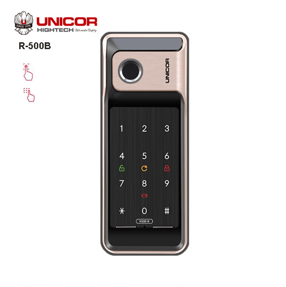 Hướng dẫn sử dụng khóa vân tay Unicor R500 - B