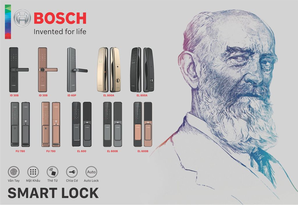Slogan “Invented for life” của thương hiệu Bosch