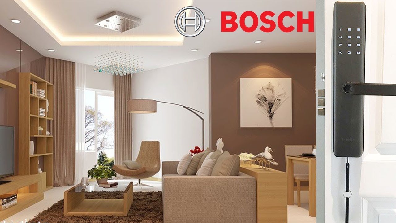 Bosch - thương hiệu khóa cửa uy tín tại Việt Nam